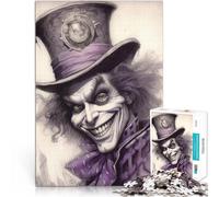 Puzzle 1000 pezzi per adolescenti Schizzo artistico del Cappellaio Matto Sollievo dallo stress offerte come regali per tutta la famiglia 75x50cm