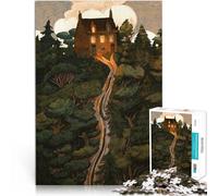 Puzzle 1000 pezzi per adolescenti secondo giardino per il giocattolo di sfida del gioco educativo Collezione di artisti, Belle arti 52x38cm