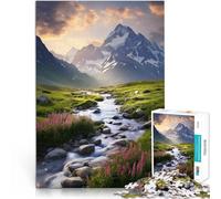Puzzle 1000 pezzi per adolescenti Serenata delle alture estive Giocattoli per l'intrattenimento in famiglia Decorazione perfetta 52x38cm