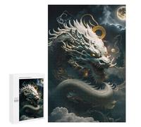 Puzzle 1000 pezzi per adolescenti Serene Celestial Dragon Puzzles per adulti giochi di relax, un'opera d'arte per compleanno, Natale, 1000 pezzi