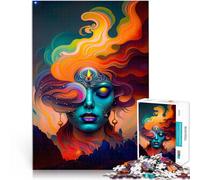 Puzzle 1000 pezzi per adolescenti Signora del Fuoco Giocattoli che creano dipendenza e sfidano l'intelligenza del cervello Decorazione perfetta 26x38cm