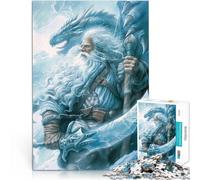 Puzzle 1000 pezzi per adolescenti Signore del Drago Bianco Giocattoli da gioco per regalo di famiglia Regalo di compleanno, regali, arte murale 75x50cm