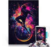 Puzzle 1000 pezzi per adolescenti Silhouette di danza dinamica Gioco impegnativo e gioco in famiglia offerte come regali per tutta la famiglia 75x50cm