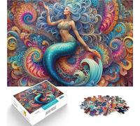 Puzzle 1000 pezzi per adolescenti Sinfonia di sirene e sirene Gioco intellettuale giocattolo è ideale come regalo per tutta la famiglia 52x38cm