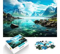 Puzzle 1000 pezzi per adolescenti Sognante Aiuta il cervello ad allenare i giocattoli che creano dipendenza per coltivare la pazienza Adatto alle coppie 52x38cm