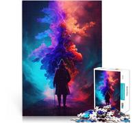 Puzzle 1000 pezzi per adolescenti Sogni colorati per il giocattolo di sfida del gioco educativo Migliorare l'amore tra le coppie 75x50cm