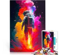 Puzzle 1000 pezzi per adolescenti solo nello spazio Giocattoli educativi per l'apprendimento Giochi per famiglie Regalo per i compleanni 38x26cm