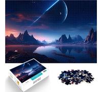 Puzzle 1000 pezzi per adolescenti spazio e pianeti Antistress Vacanza in patria Uccidere il tempo perché è ideale come regalo per tutta la famiglia 70x100cm