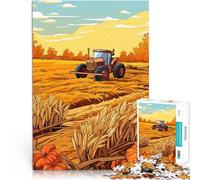 Puzzle 1000 pezzi per adolescenti stagione del raccolto Antistress Vacanza in patria Uccidere il tempo Collezione di artisti, Belle arti 52x38cm