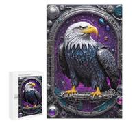 Puzzle 1000 pezzi per adolescenti Steampunk Majesty Eagle Puzzle per teenager fai da te giocattoli da parete promuove l'allenamento del cervello 1000 pezzi
