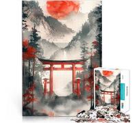 Puzzle 1000 pezzi per adolescenti Stile paesaggistico giapponese Vacanza a casa: uccidere il tempo Collezione di artisti, Belle arti 75x50cm