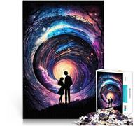 Puzzle 1000 pezzi per adolescenti Storia d'amore cosmica per il giocattolo di sfida del gioco educativo Migliorare l'amore tra le coppie 52x38cm