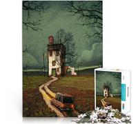 Puzzle 1000 pezzi per adolescenti Sulla via di casa Antistress Vacanza in patria Uccidere il tempo Regalo di compleanno, regali, arte murale 38x26cm