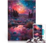 Puzzle 1000 pezzi per adolescenti Sussurri cosmici Giocattolo educativo intellettuale decomprimente Adatto per la decorazione del desktop 38x26cm