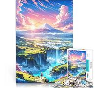 Puzzle 1000 pezzi per adolescenti terra degli elfi per il giocattolo di sfida del gioco educativo Giocattoli per la decorazione della casa 38x26cm
