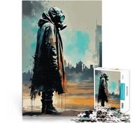 Puzzle 1000 pezzi per adolescenti Terra desolata Difficile da completare ma divertente e umoristico perché è ideale come regalo per tutta la famiglia 75x50cm