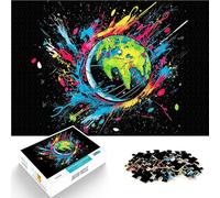 Puzzle 1000 pezzi per adolescenti Terra Fragile Tellus 8 Giocattoli di gioco impegnativi Ogni pezzo è unico - Gioco divertente e stimolante per tutta la famiglia 75x50cm