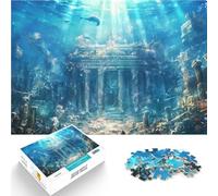 Puzzle 1000 pezzi per adolescenti Tesori perduti Antistress Vacanza in patria Uccidere il tempo con poster abbinato e foglio di quiz 52x38cm