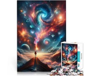 Puzzle 1000 pezzi per adolescenti Toccare il cosmo Antistress Vacanza in patria Uccidere il tempo Adatto per la decorazione del desktop 38x26cm