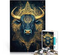 Puzzle 1000 pezzi per adolescenti Toro Giocattoli che creano dipendenza e sfidano l'intelligenza del cervello Ottimo regalo per i giochi 52x38cm