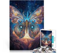 Puzzle 1000 pezzi per adolescenti Totem farfalla fantasy Antistress Vacanza in patria Uccidere il tempo Regalo di compleanno, regali, arte murale 50x70cm