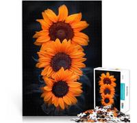 Puzzle 1000 pezzi per adolescenti Trio giallo Aiuta il cervello ad allenare i giocattoli che creano dipendenza per coltivare la pazienza Opera d'arte 52x38cm