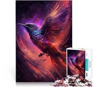 Puzzle 1000 pezzi per adolescenti Uccello mistico della galassia Gioco di famiglia antistress sfida difficile per la decorazione della casa 52x38cm