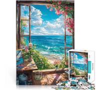 Puzzle 1000 pezzi per adolescenti Un posto per dipingere artisti Per il divertimento in famiglia Migliorare l'amore tra le coppie 75x50cm
