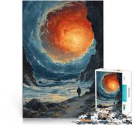 Puzzle 1000 pezzi per adolescenti Un vuoto in un pianeta sconosciuto Giochi di relax Decorazione murale Regali unici per compleanno e Natale 75x50cm