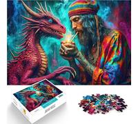 Puzzle 1000 pezzi per adolescenti Una connessione mistica Gioco di famiglia antistress sfida difficile Adatto per la decorazione del desktop 50x70cm