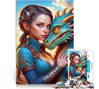 Puzzle 1000 pezzi per adolescenti Una danza di armonia per il giocattolo di sfida del gioco educativo Regalo di compleanno, regali, arte murale 52x38cm