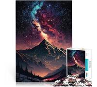 Puzzle 1000 pezzi per adolescenti Una vista sulle montagne della galassia Giocattoli fai da te è ideale come regalo per tutta la famiglia 70x100cm