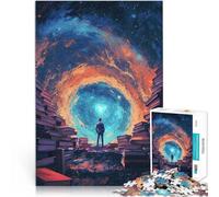 Puzzle 1000 pezzi per adolescenti Universo surreale dei libri Vacanza a casa: uccidere il tempo offerte come regali per tutta la famiglia 75x50cm