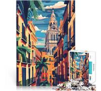 Puzzle 1000 pezzi per adolescenti Valencia Giocattoli che creano dipendenza e sfidano l'intelligenza del cervello Ottimi regali e giocattoli 38x26cm