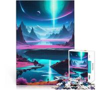 Puzzle 1000 pezzi per adolescenti Valle dei Giganti Antistress Vacanza in patria Uccidere il tempo Giocattoli per la decorazione della casa 52x38cm