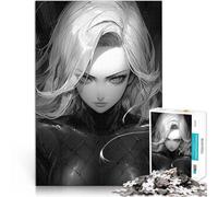 Puzzle 1000 pezzi per adolescenti Vedova cyborg sexy in lattice Giocattolo educativo antistress offerte come regali per tutta la famiglia 75x50cm