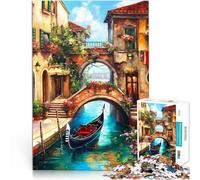Puzzle 1000 pezzi per adolescenti Venezia Aiuta il cervello ad allenare i giocattoli che creano dipendenza per coltivare la pazienza Un'opera d'arte 38x26cm