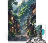 Puzzle 1000 pezzi per adolescenti Via Verde Giocattoli che creano dipendenza e sfidano l'intelligenza del cervello grande regalo 52x38cm