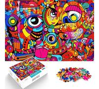 Puzzle 1000 pezzi per adolescenti Visioni vibranti Giocattolo educativo intellettuale decomprimente Gioco educativo per compleanno e Natale 75x50cm