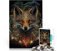 Puzzle 1000 pezzi per adolescenti Volpe Kitsune Giocattolo educativo intellettuale decomprimente perché è ideale come regalo per tutta la famiglia 75x50cm