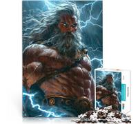 Puzzle 1000 pezzi per adolescenti Zeus dal mito greco per il giocattolo di sfida del gioco educativo Collezione di artisti, Belle arti 38x26cm