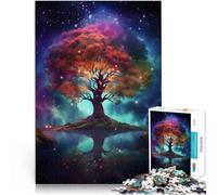 puzzle 1000 pezzi per adulti albero cosmico della vita Giocattolo educativo intellettuale decomprimente Decorazioni e regali unici per la casa 38x26cm