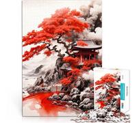 puzzle 1000 pezzi per adulti Albero del sangue Antistress Vacanza in patria Uccidere il tempo Migliorare l'amore tra le coppie 52x38cm
