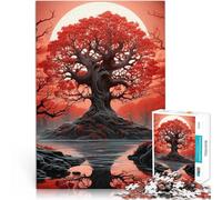 puzzle 1000 pezzi per adulti Albero della vita Giocattolo educativo intellettuale decomprimente con poster abbinato e foglio di quiz 75x50cm