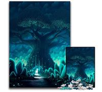 Puzzle 1000 pezzi per adulti Albero di cristallo Puzzle impossibili per adulti Ideale per divertimento in famiglia, relax e regali per le feste 50x75CM/19,68x29,52 pollici