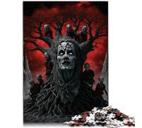 Puzzle 1000 pezzi per adulti albero maledetto puzzle familiare divertente 26x38cm sollievo dallo stress staycation uccidere il tempo per adolescenti di 14 anni e più
