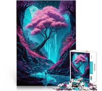 puzzle 1000 pezzi per adulti Albero mistico 9 Aiuta il cervello ad allenare i giocattoli che creano dipendenza per coltivare la pazienza Buon regalo 52x38cm