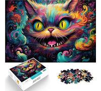 Puzzle 1000 pezzi per adulti Alice Le Gatto Giocattoli Giochi educativi Sollievo dello Stress Regalo di compleanno, Regali 19,7 "x 29,5" per e adolescenti da 14 anni e oltre