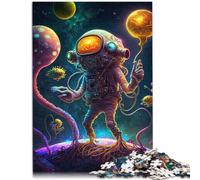 Puzzle 1000 pezzi per adulti Alien Monster Fun Games 26 x 38 cm è ideale come regalo per tutta la famiglia per adolescenti dai 14 anni in su
