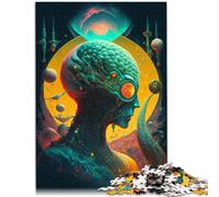 Puzzle 1000 pezzi per adulti Aliens Game Toys Family Game Stress Relief Difficult Challenge Puzzle 14,96 pollici x 20,47 pollici